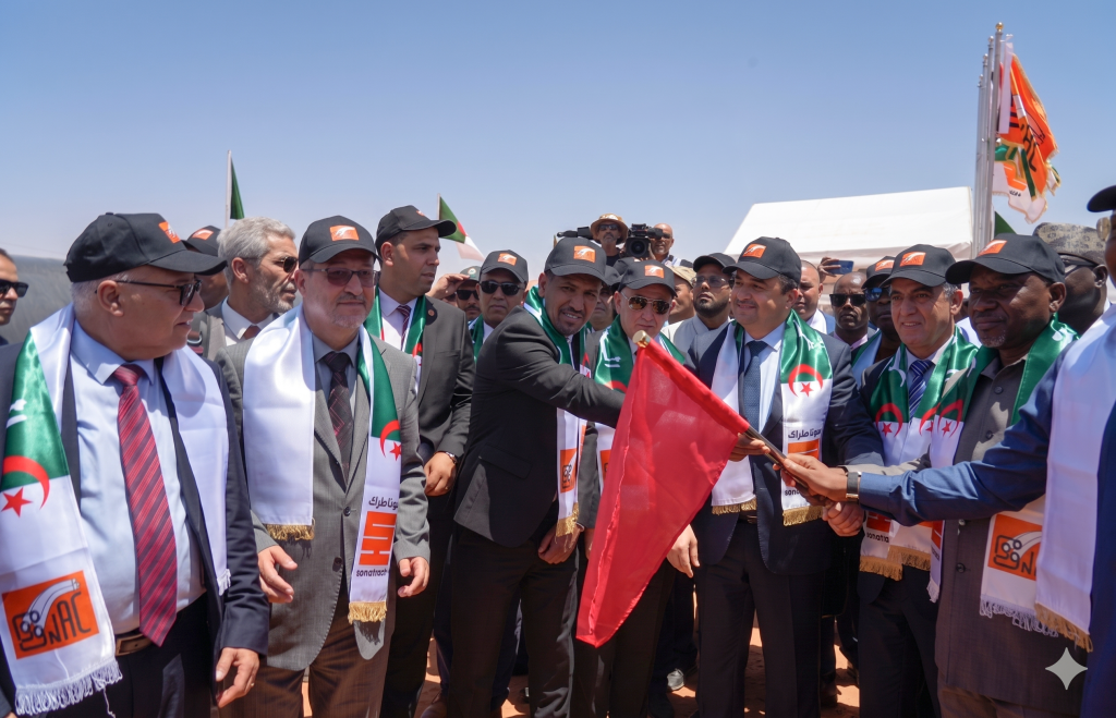 Lancement officiel des travaux du tronçon algérien du gazoduc transsaharien à Aoulef